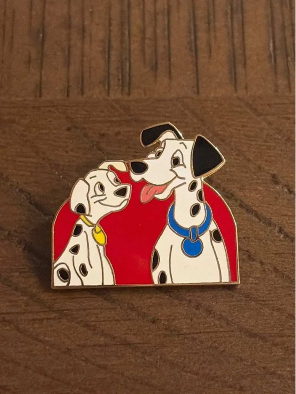Disney 101 Dalmatians Pongo & Puppy Cast Lanyard Series 1 Pin 2002 PinPics 18129
